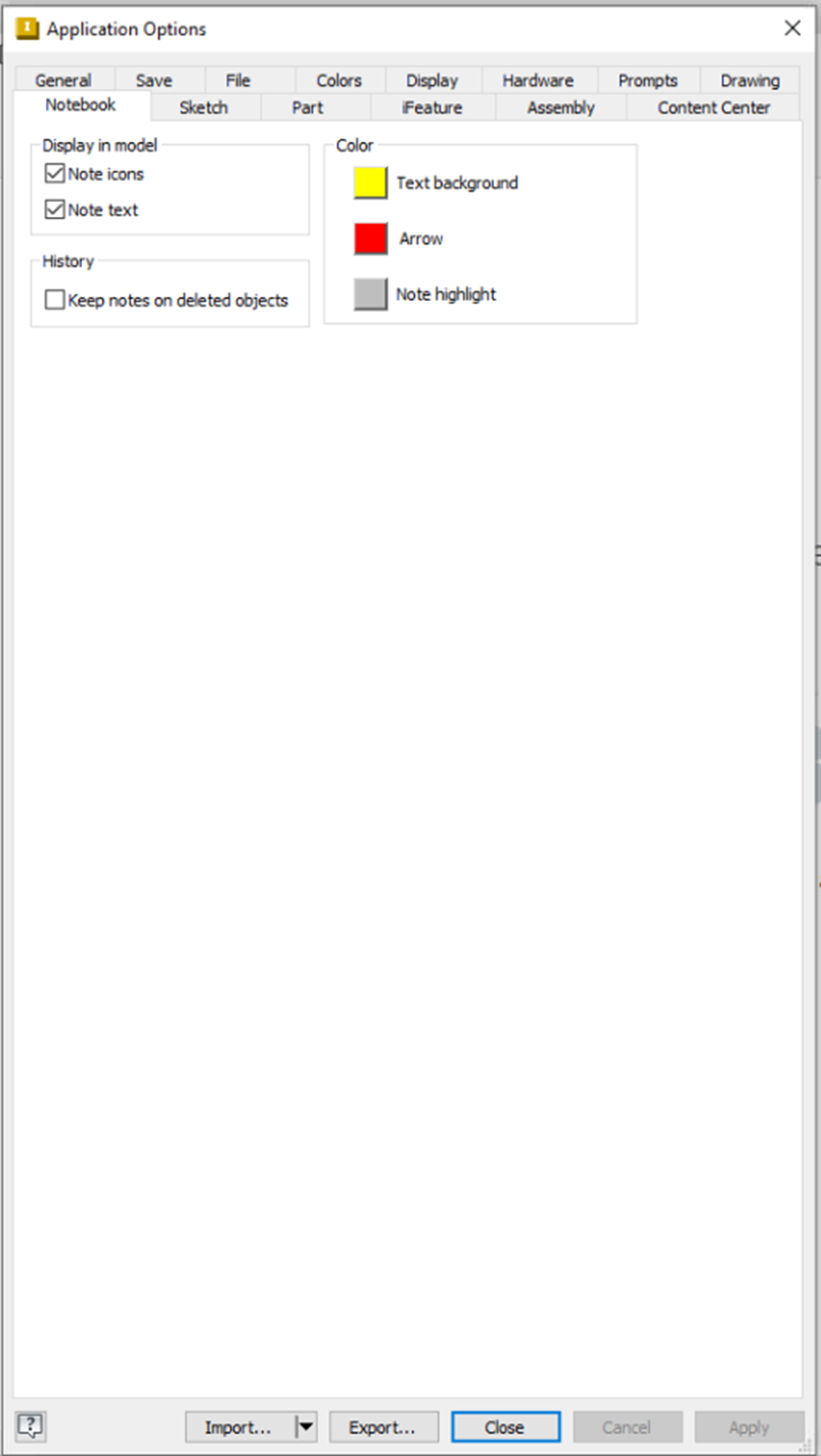 Notebook Tab