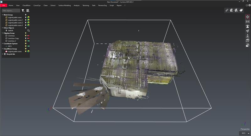 A computer generated
image of a building Description automatically
generated